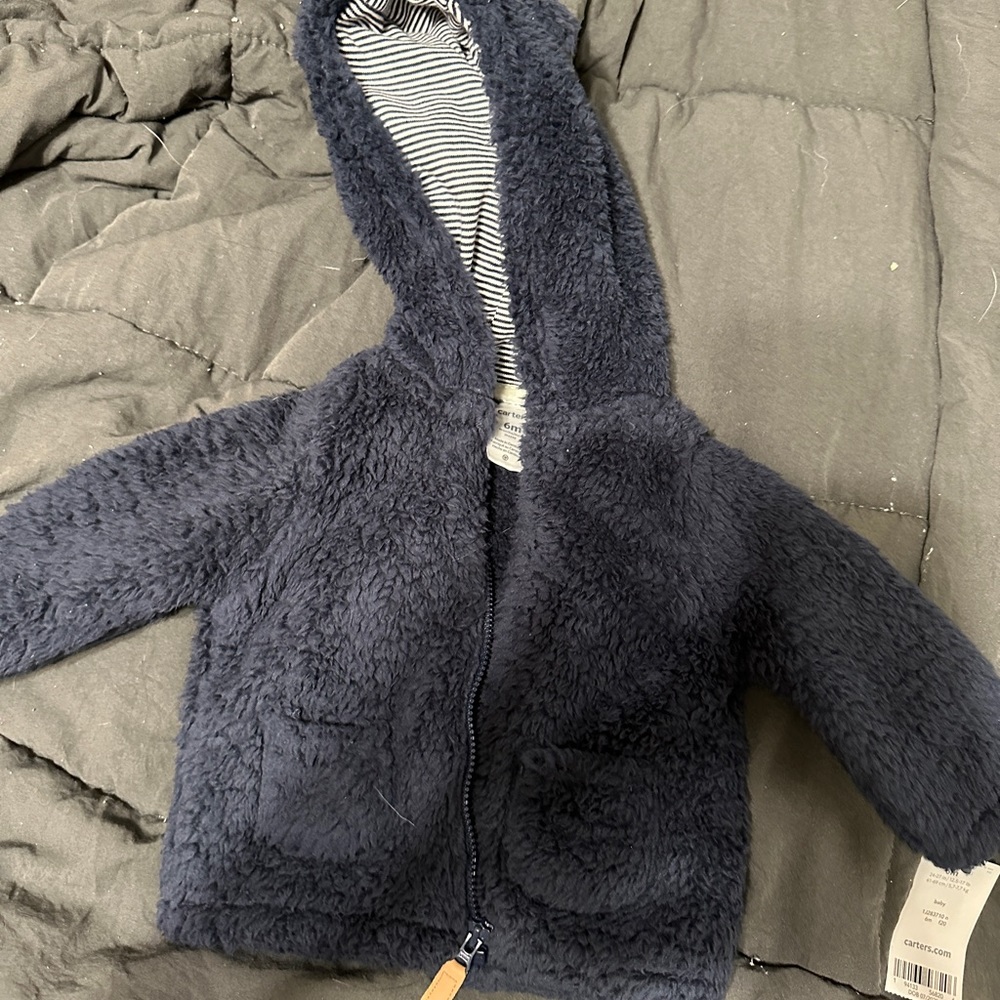 Baby fluffy jacket
